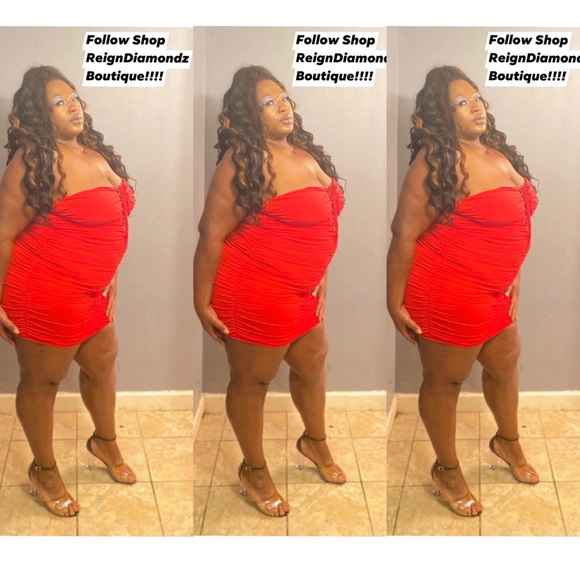 Dresses & Skirts - Red Plus Size Dresses